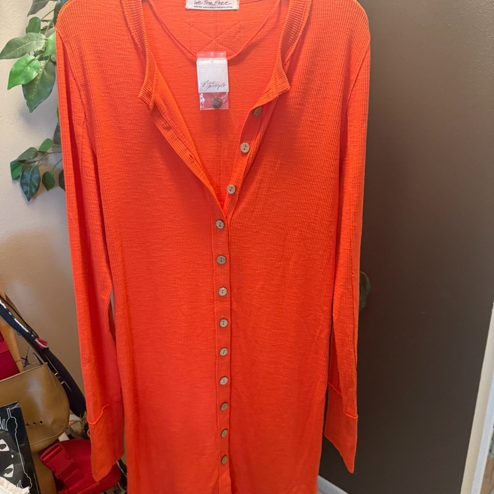 Free People Gia-Cardi,Long Sleeve Cardigan - Picture 4 of 7
